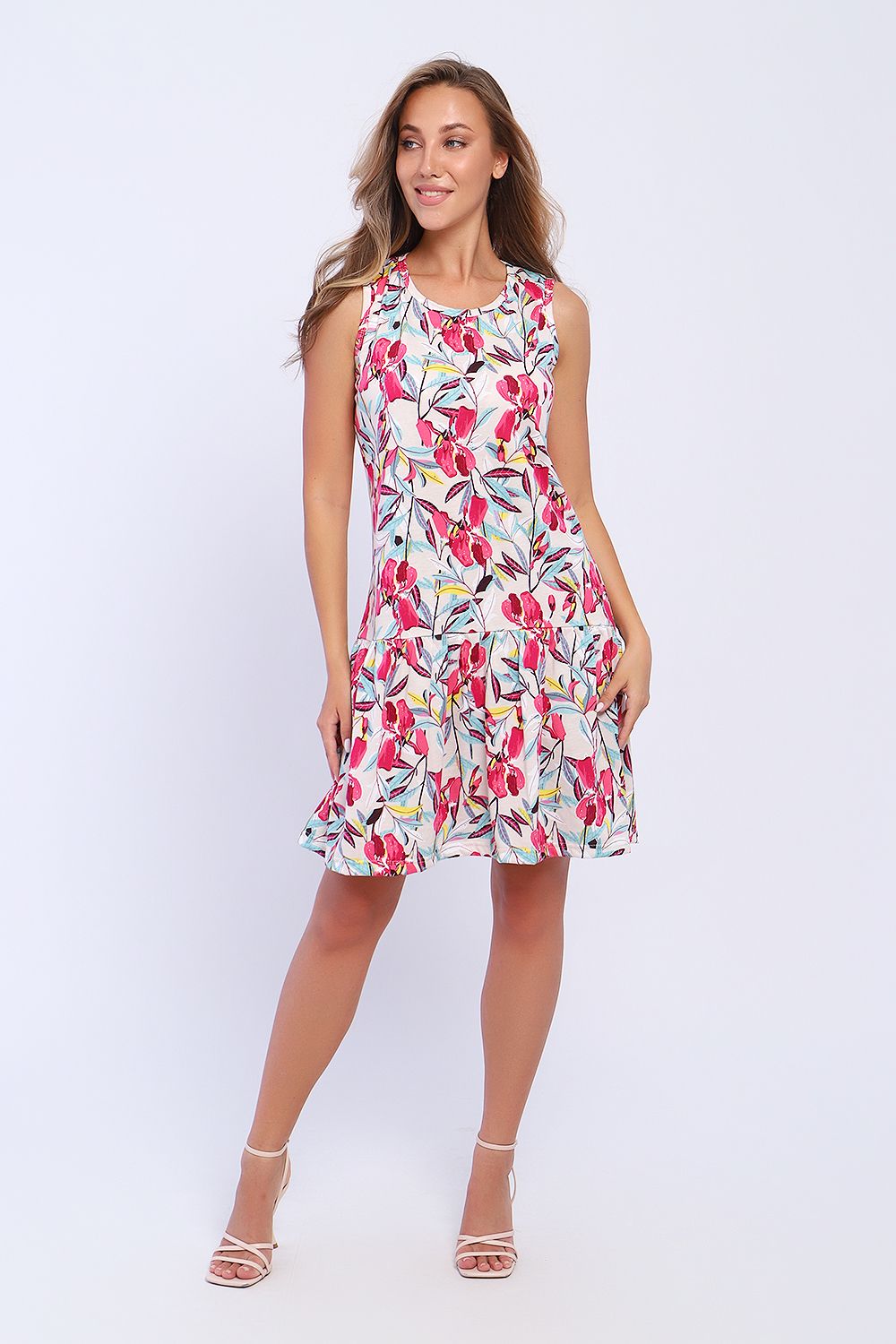 Сарафан 13252 - белый