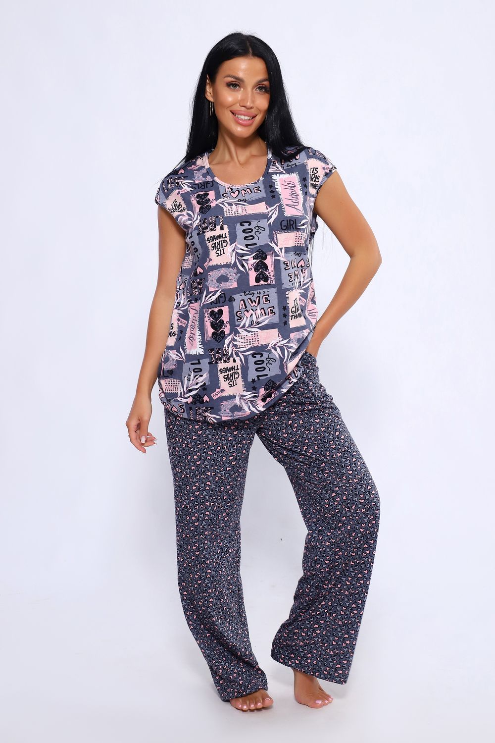 Костюм 78560 - розовый