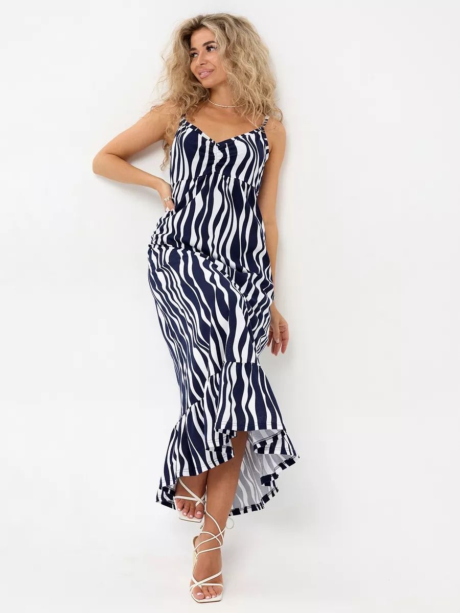 Сарафан С-Штрихи - волна