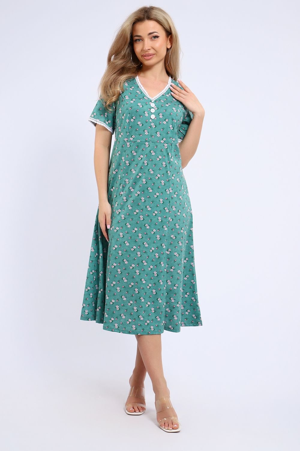 Платье 057 - ментол