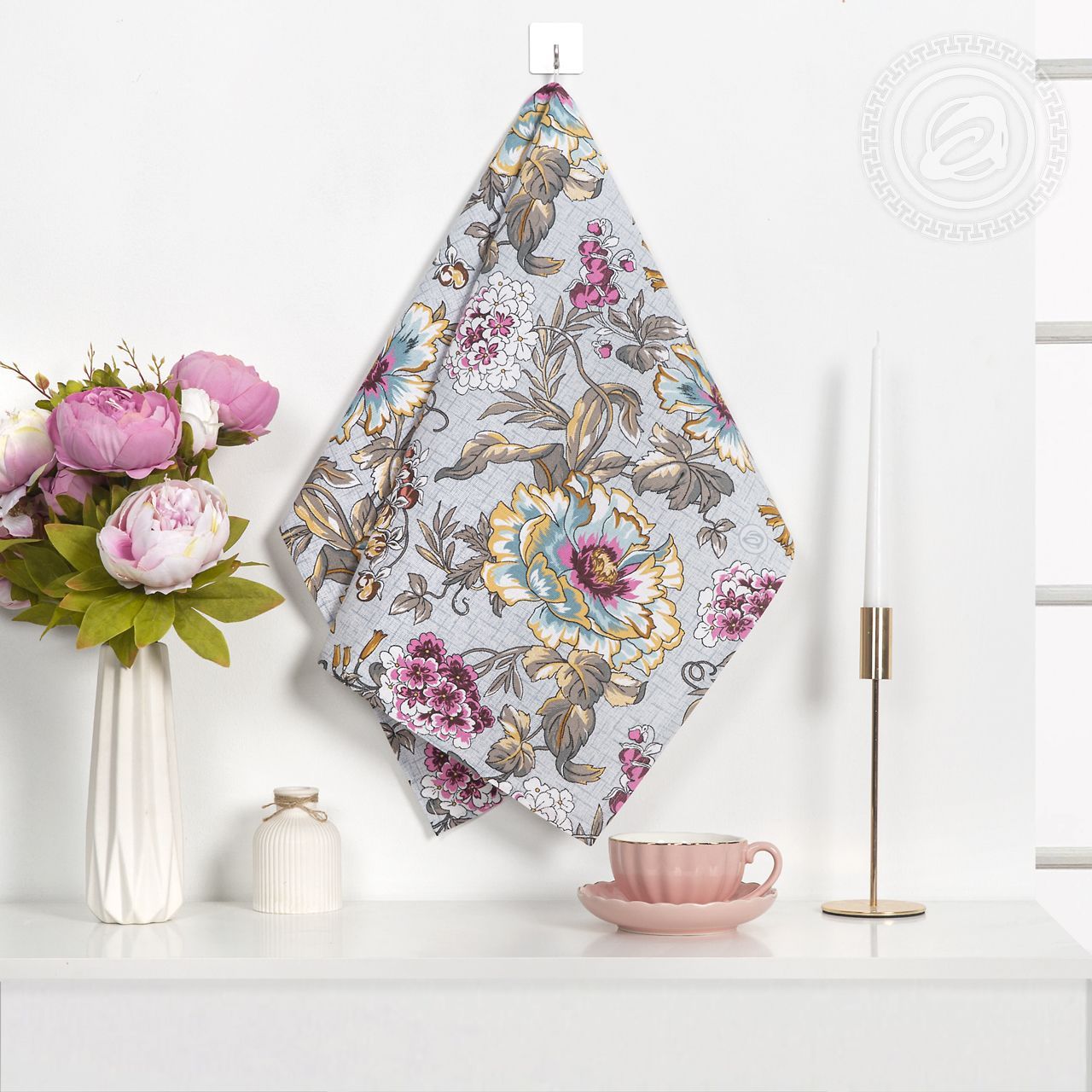 Полотенце кухонное из рогожки Арония пкр.50.70