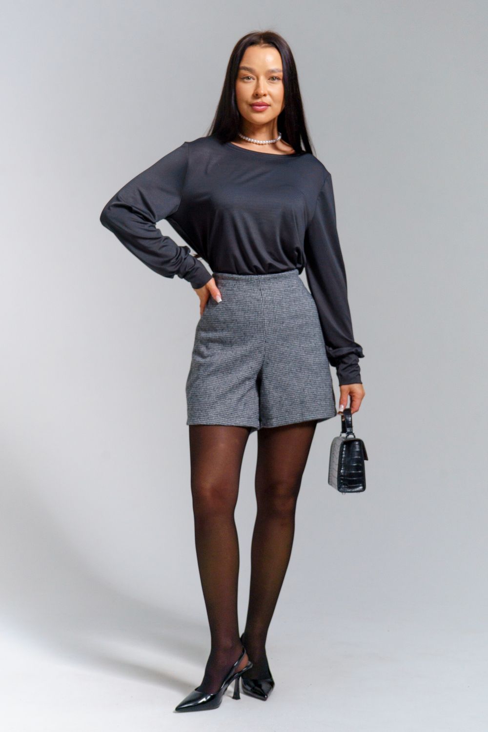 Шорты Челси - клетка