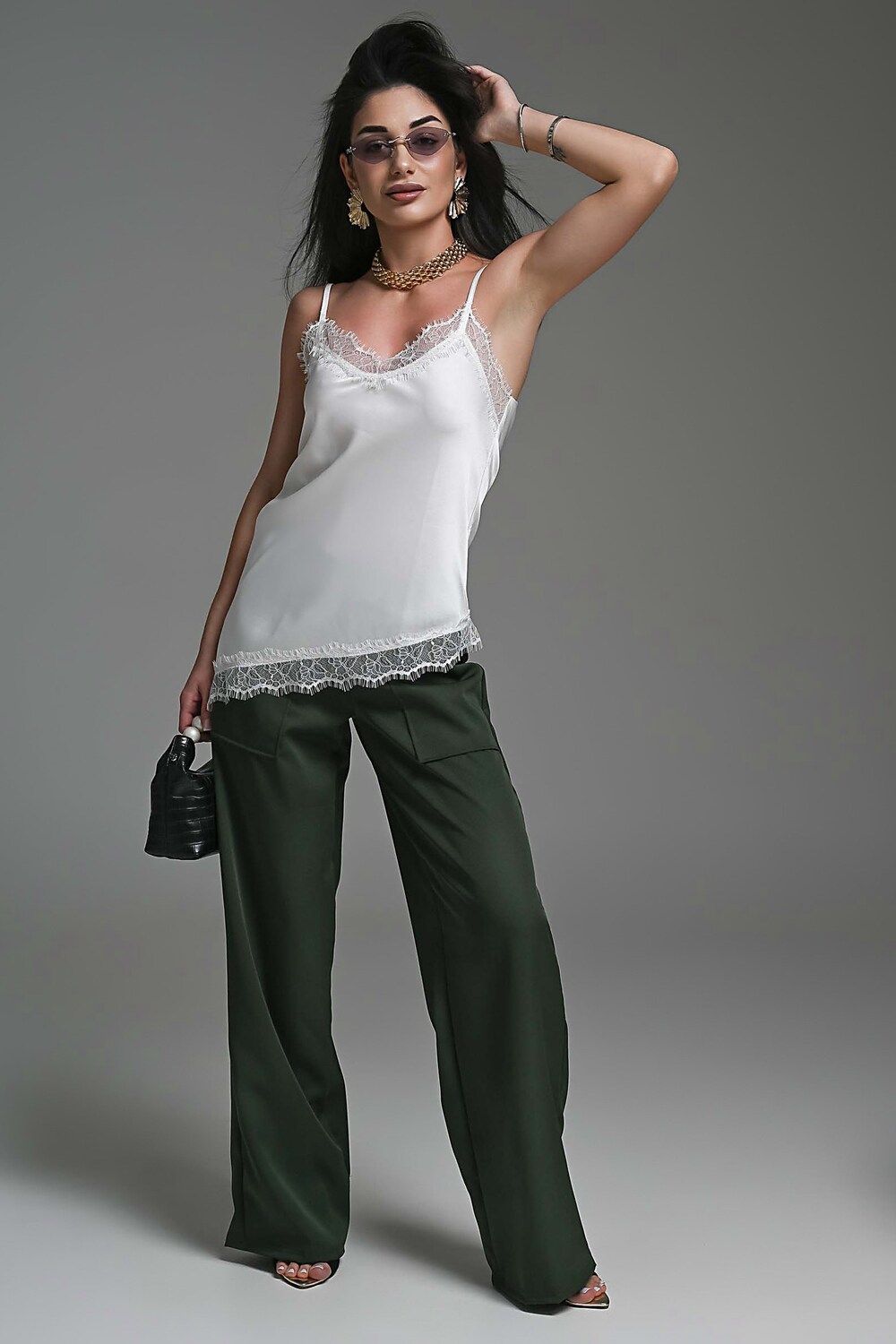 Брюки летние - зеленый