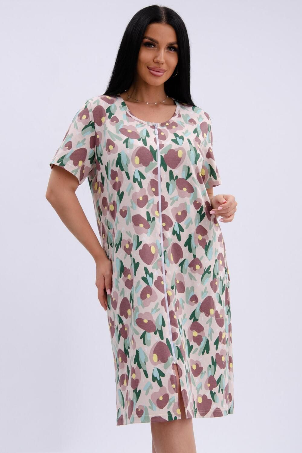 Рената 2 халат женский - Ботаника