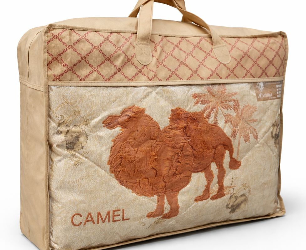Одеяло стеганое "Camel Grass "172х205 верблюд - 004