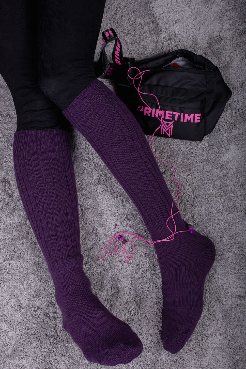 Гольфы 24960 женские - баклажан