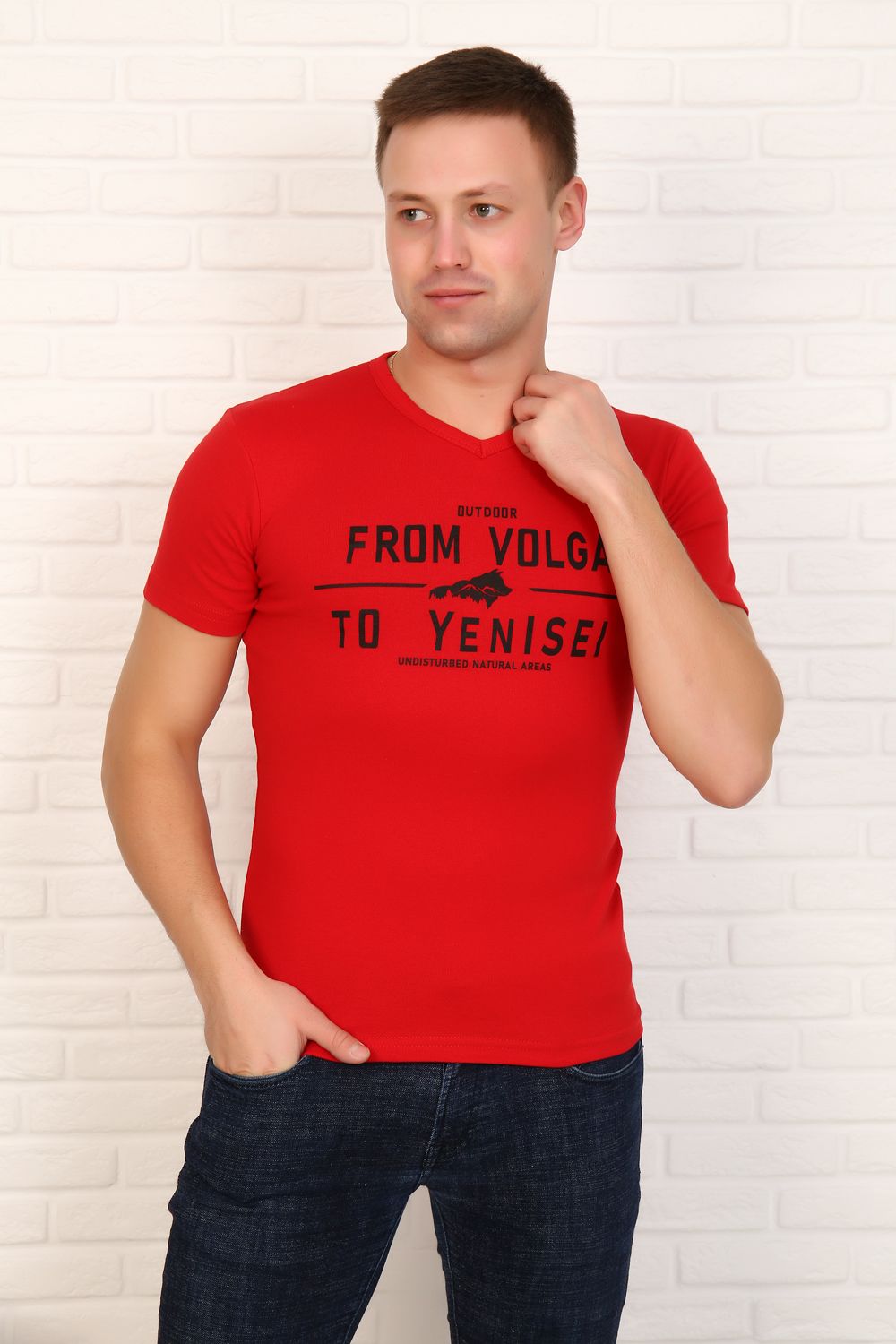 Футболка 5962 - красный