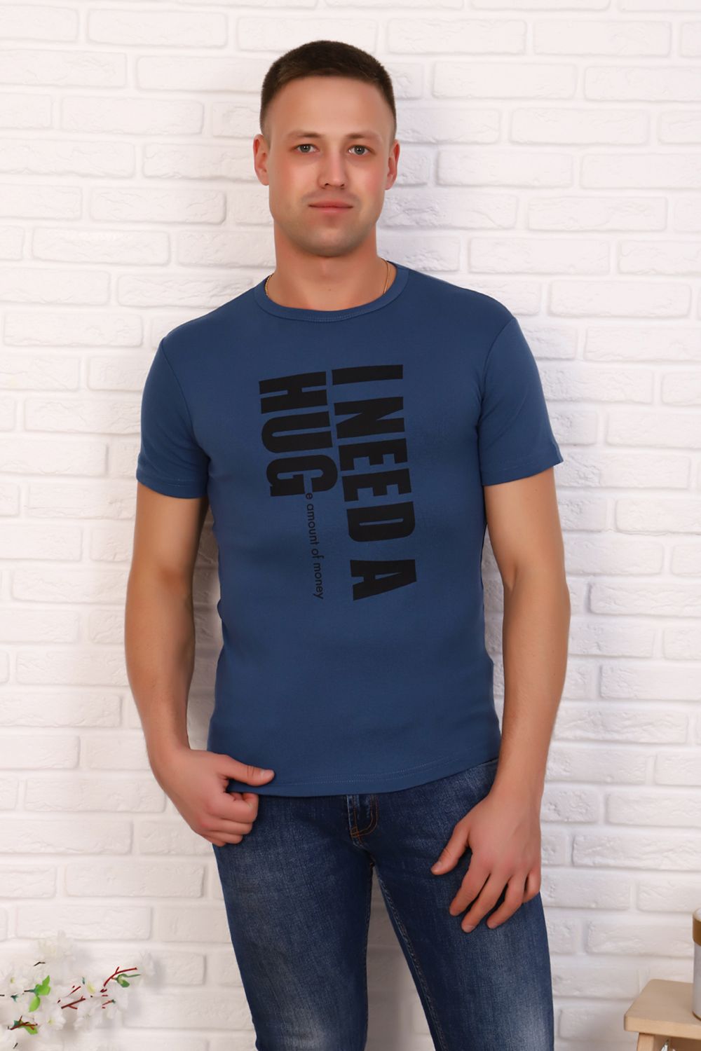 Футболка 5976 - индиго