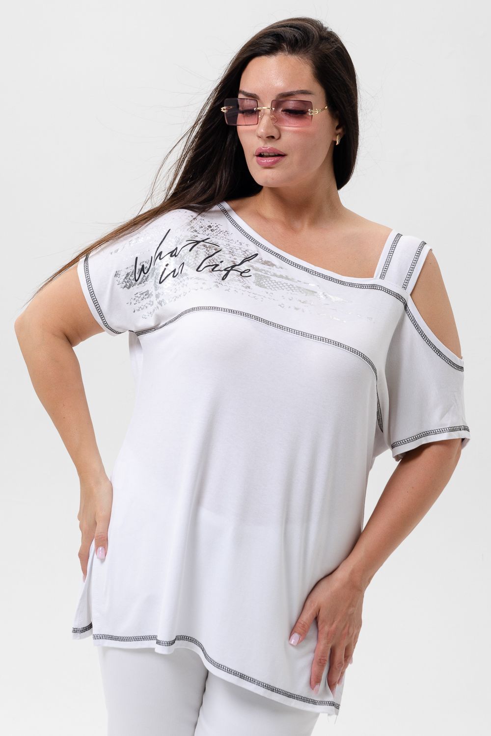 Туника 9042 - белый