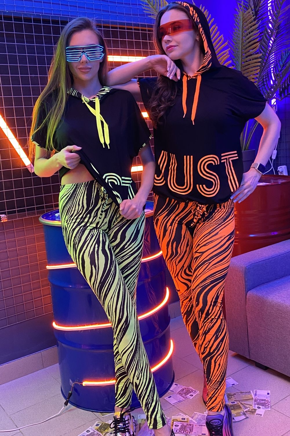 Лосины 8056 - оранжевый