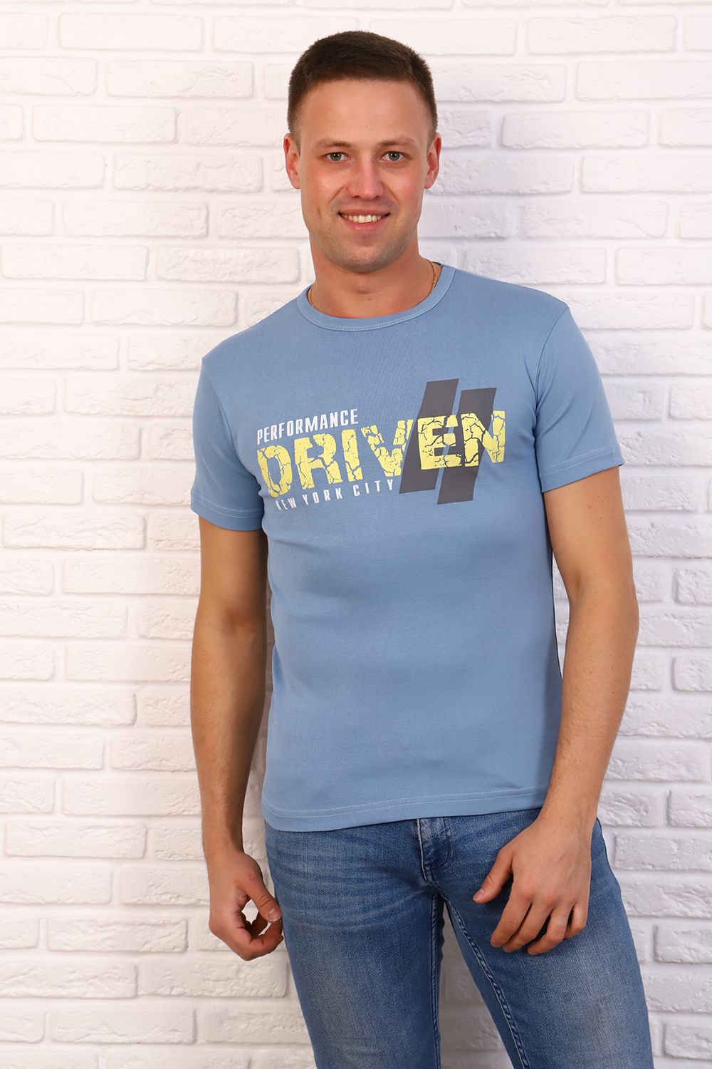 Футболка 5984 - светло-голубой