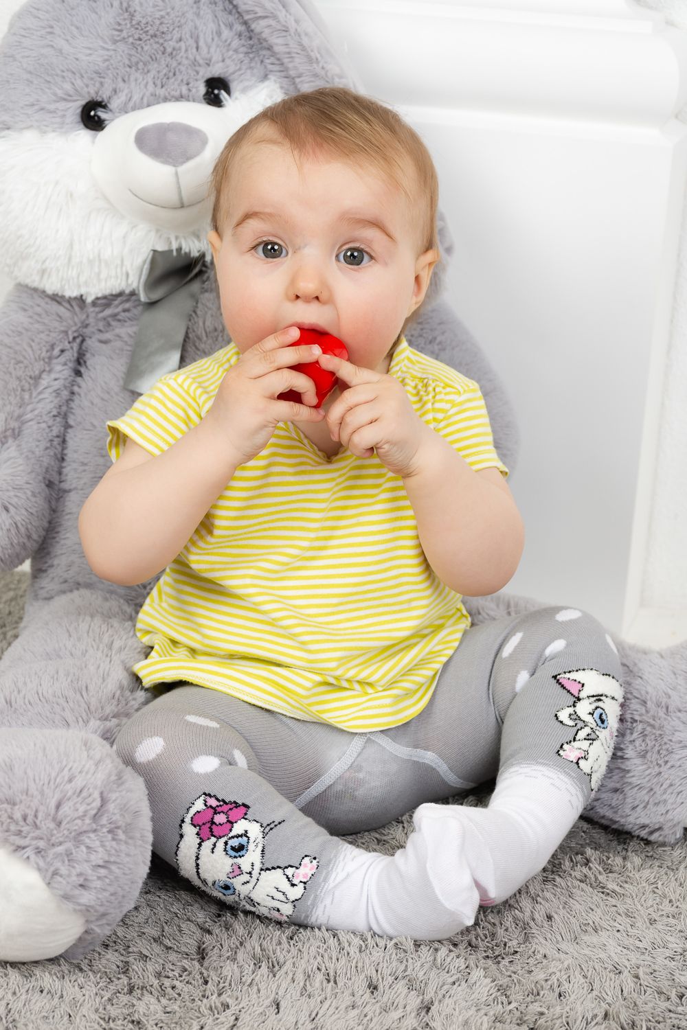 Колготки Прятки детские - серый