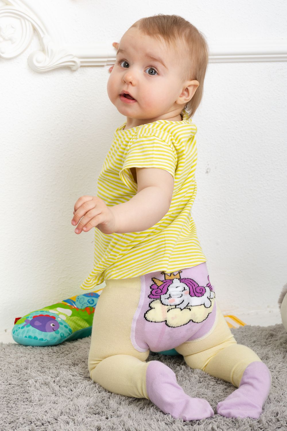 Колготки Пони детские - желтый