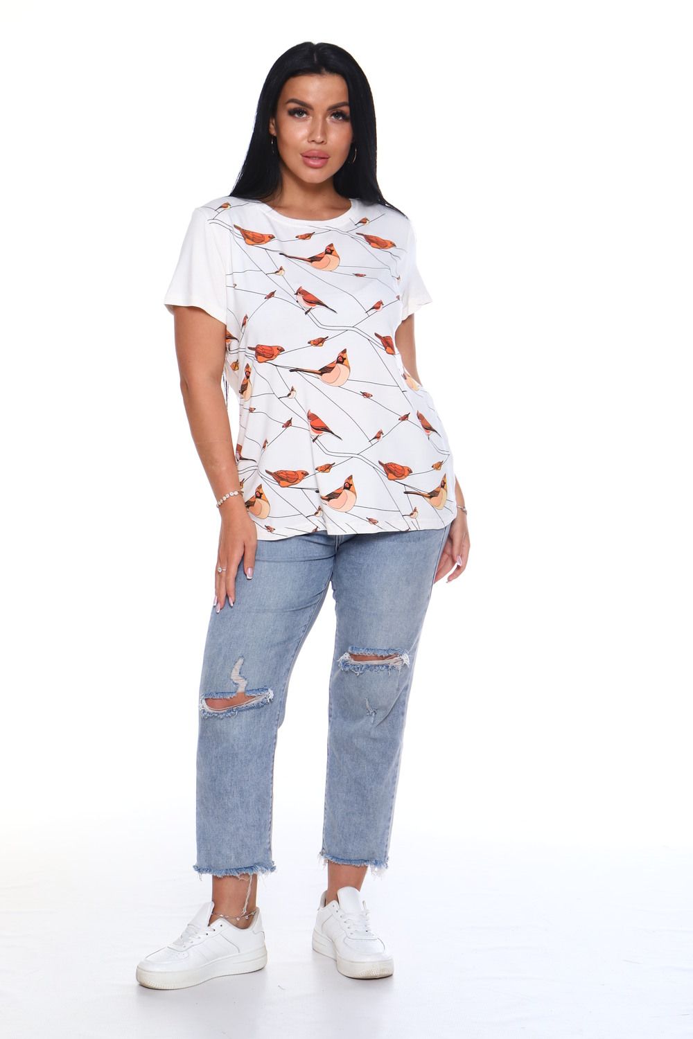 Футболка 5992 - молочный