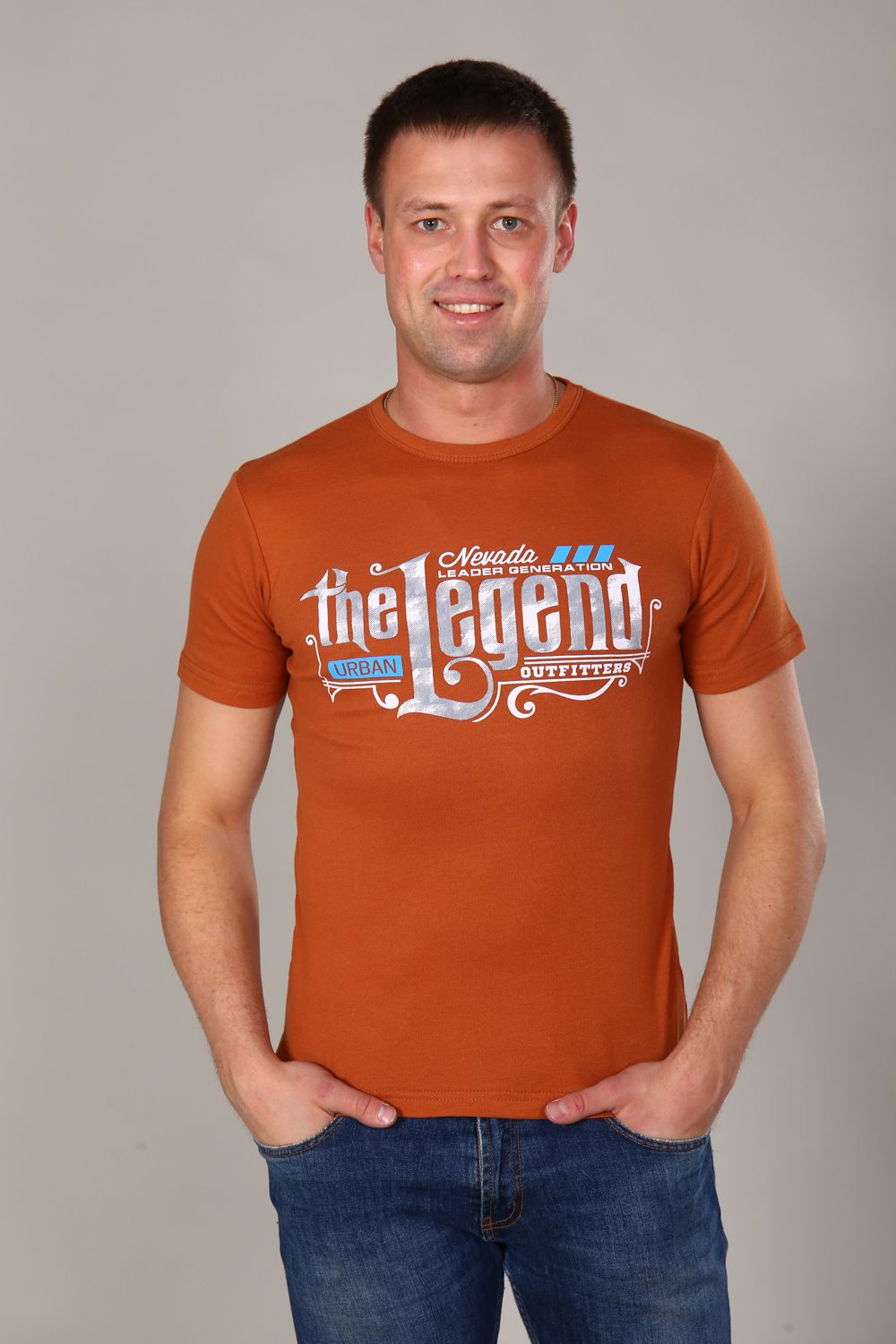 Футболка 5987 - коричневый