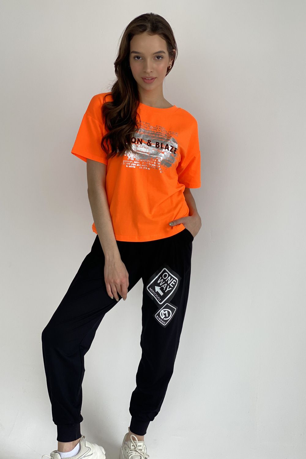 Брюки 8073 - черный