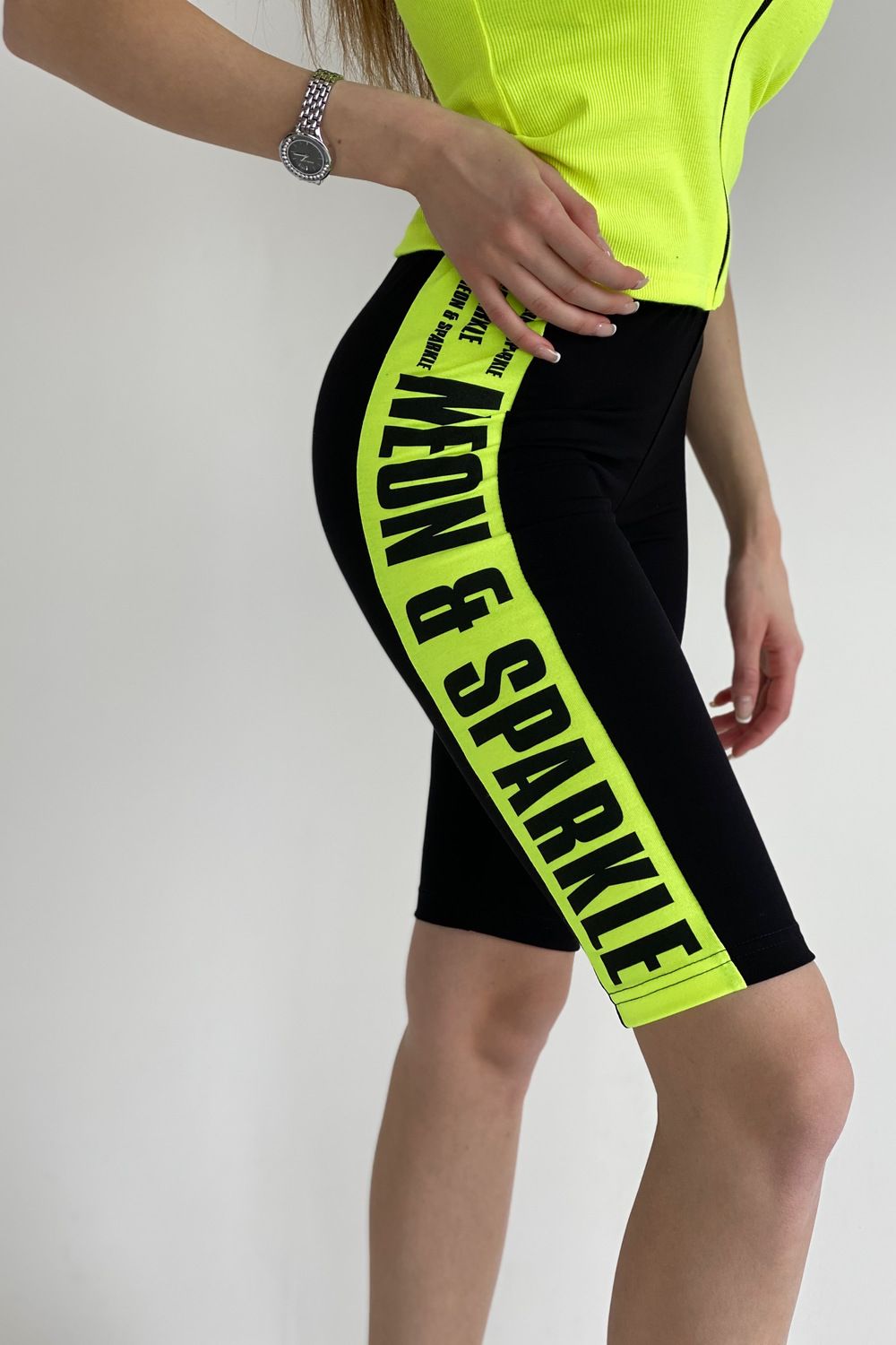 Бриджи 8101 - желтый