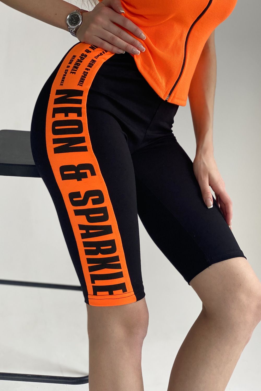 Бриджи 8101 - оранжевый