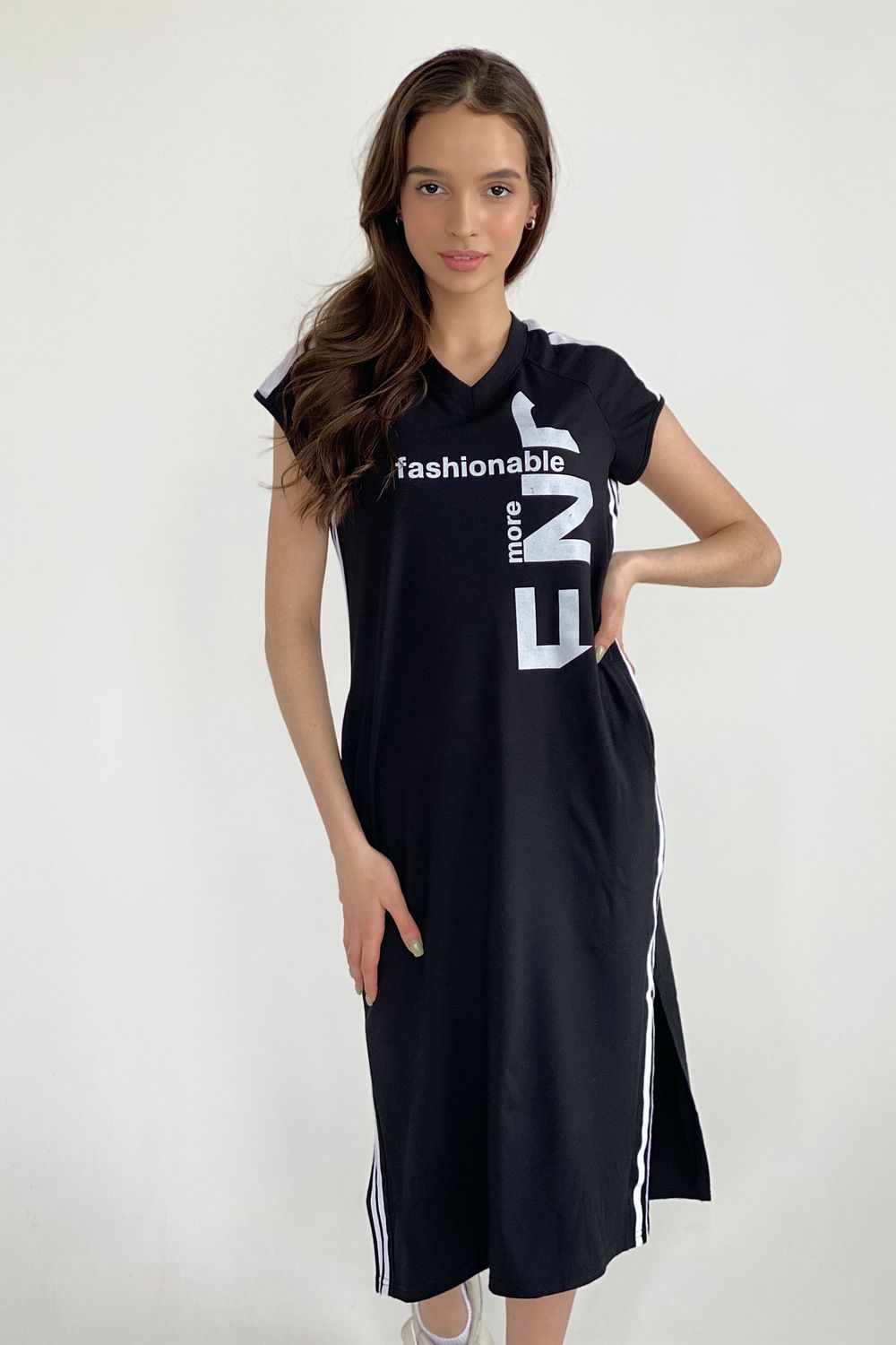 Платье 8087 - черный