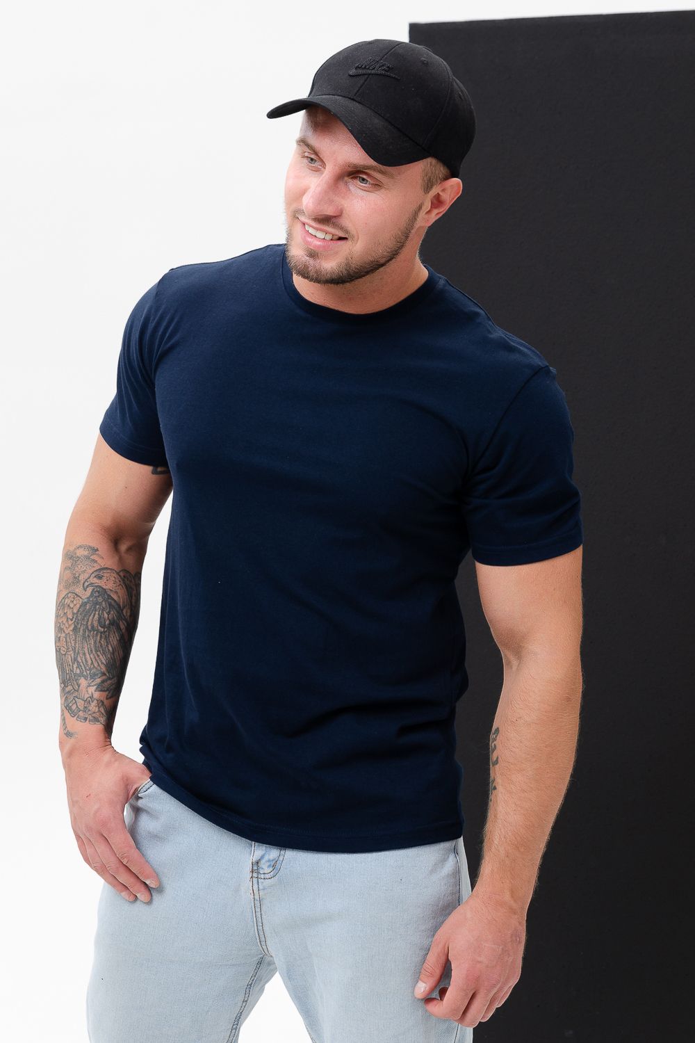 Футболка Матвей - темно-синий