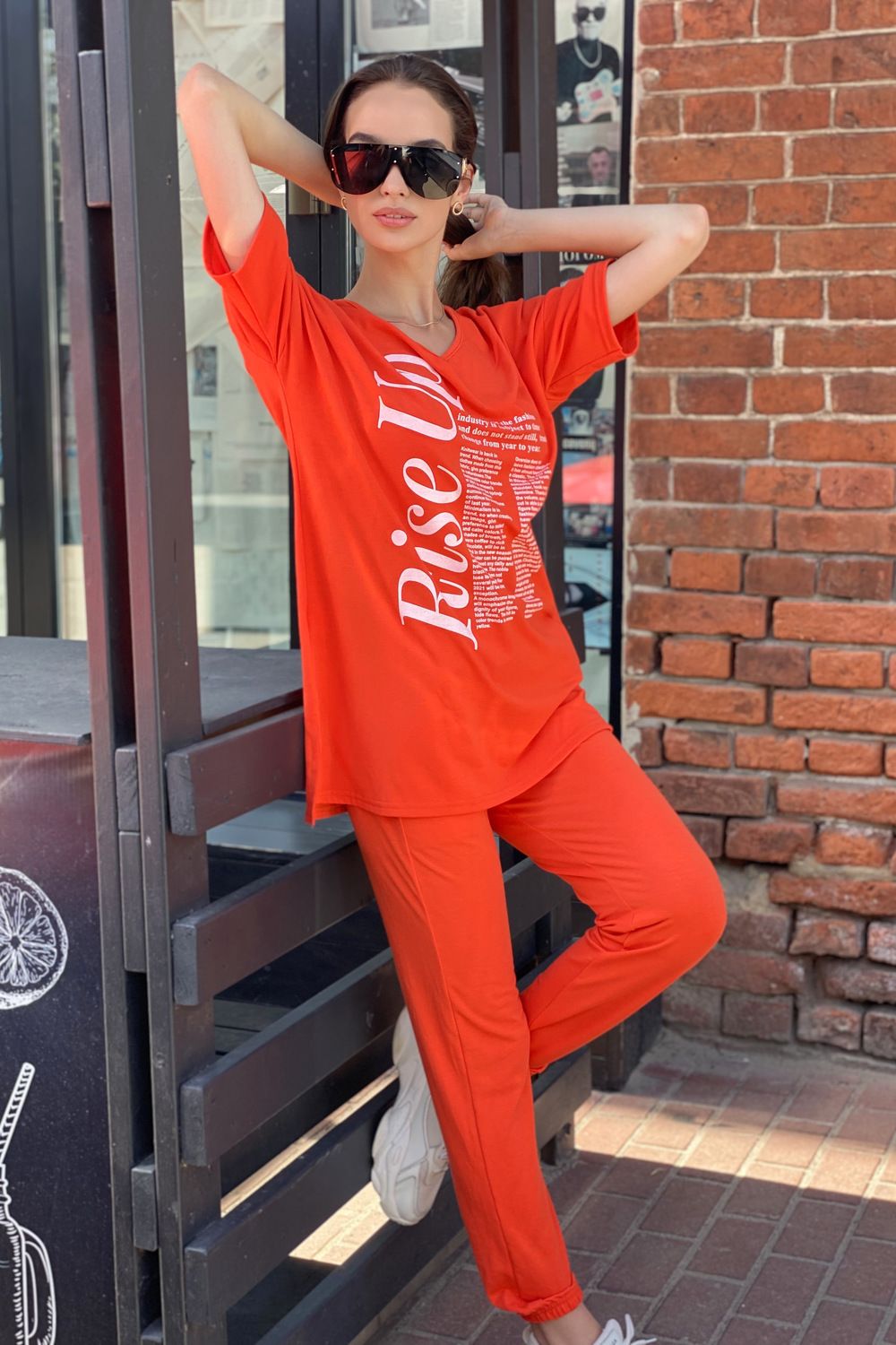 Костюм 8093 - рыжий