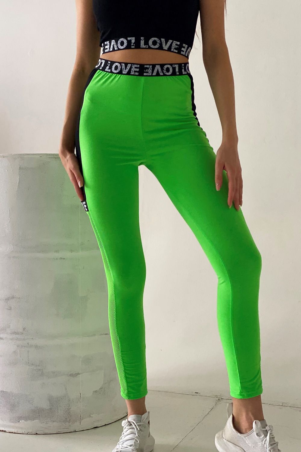 Лосины 8097 - зеленый