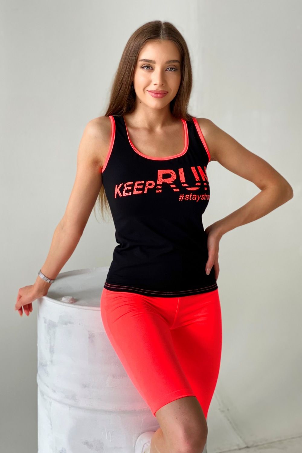 Бриджи 8095 - розовый