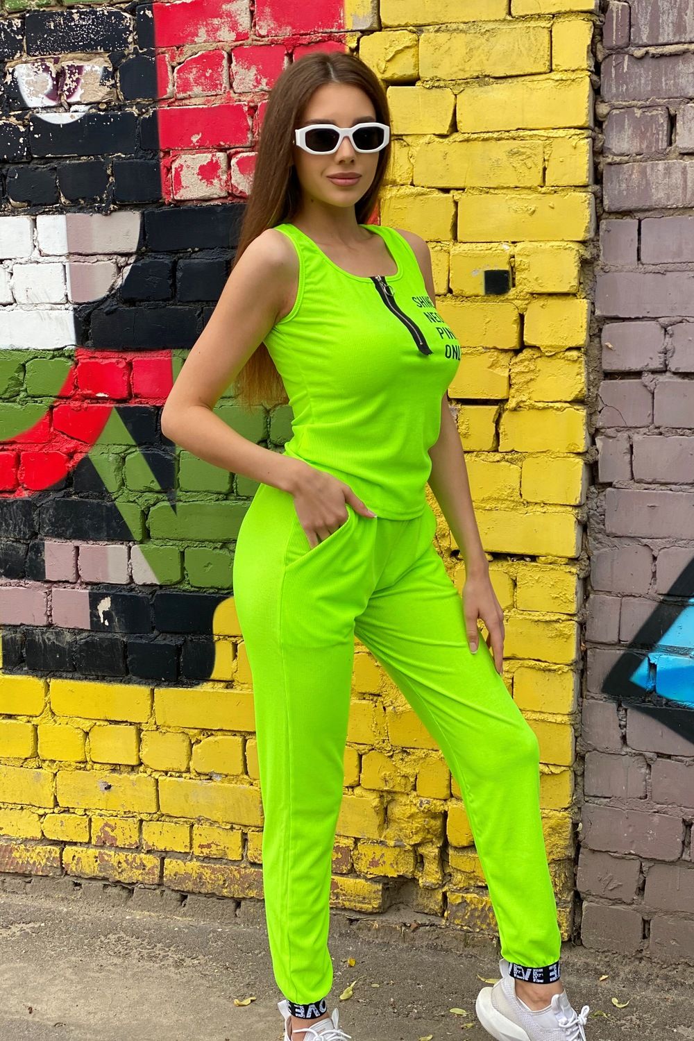 Брюки 8104 - зеленый