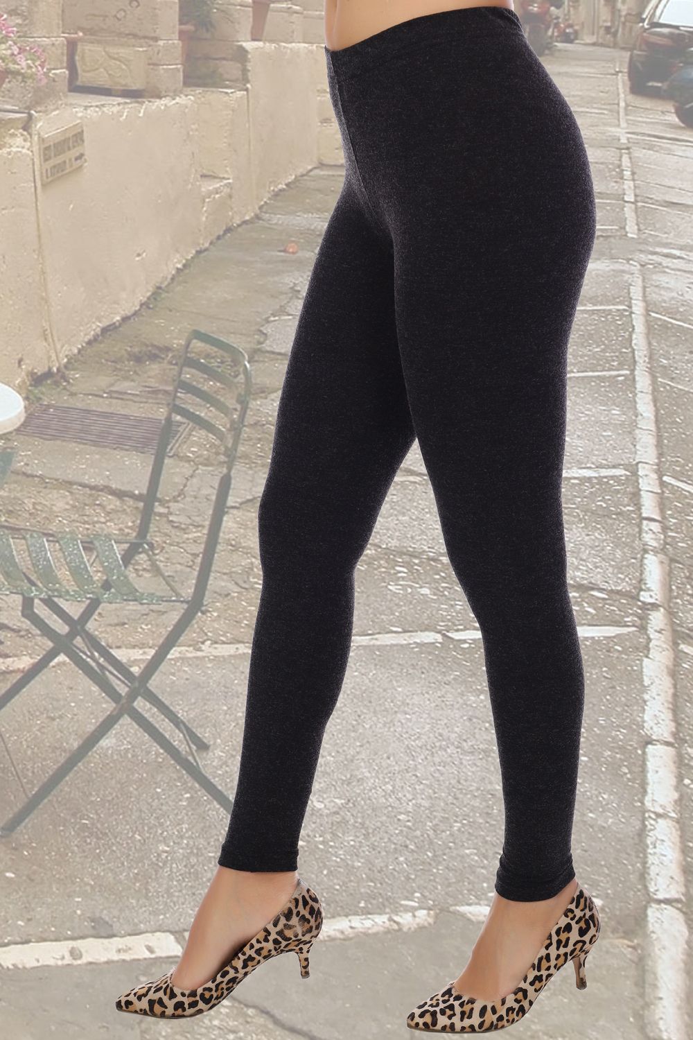 Леггинсы Бискотти - черный