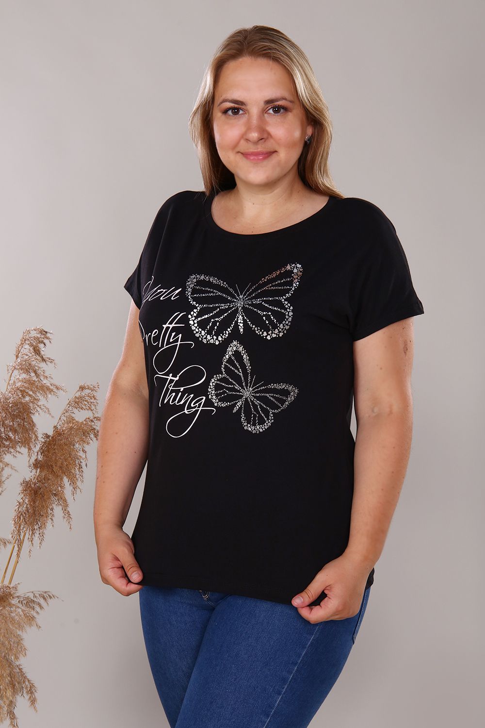 Футболка 5997 - черный