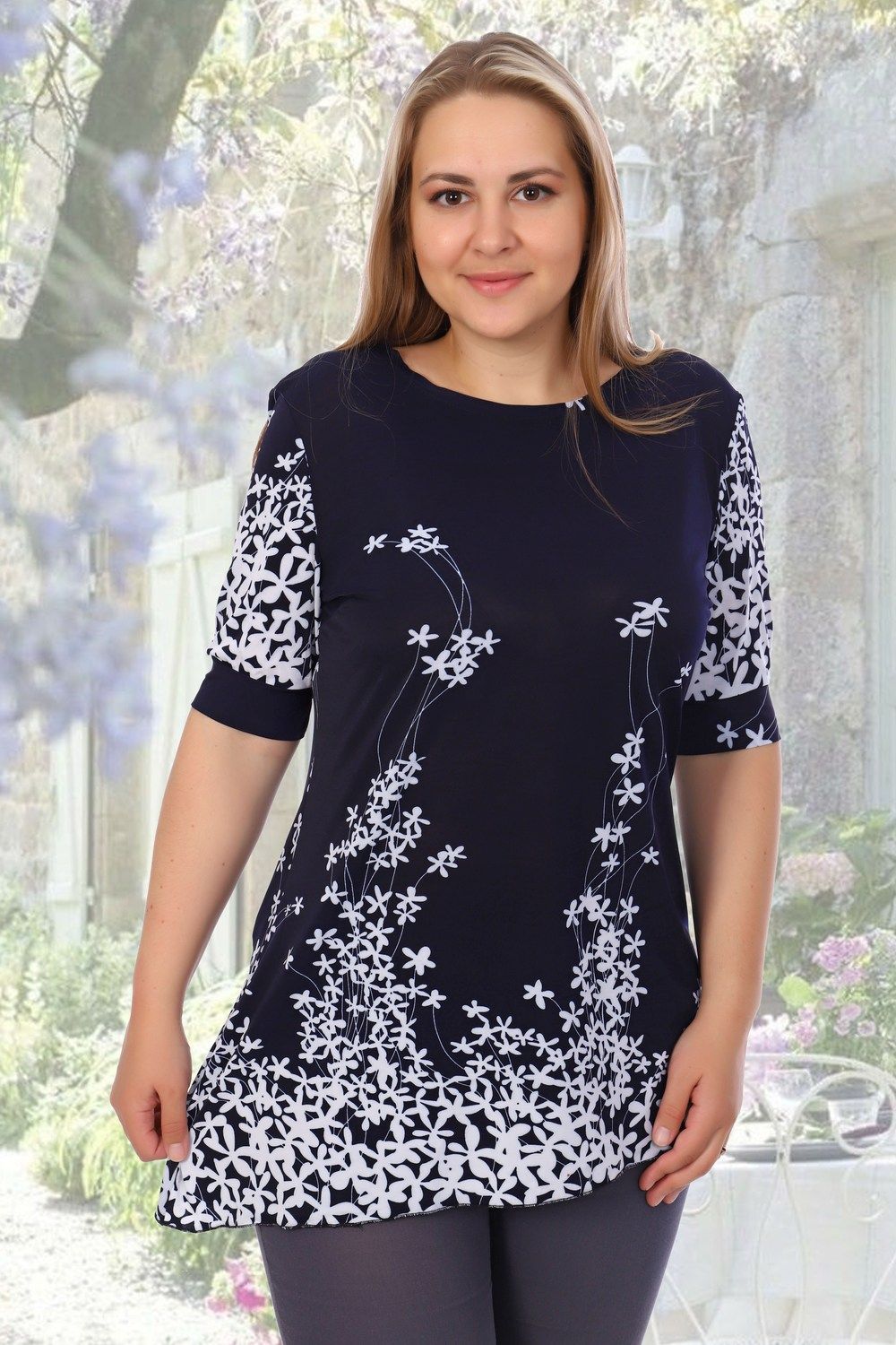 Туника Бейлиз - синий