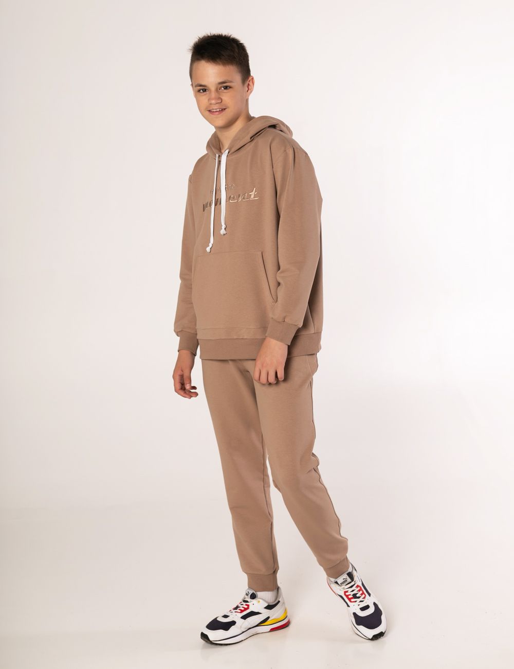 Костюм 1533 детский - бежевый