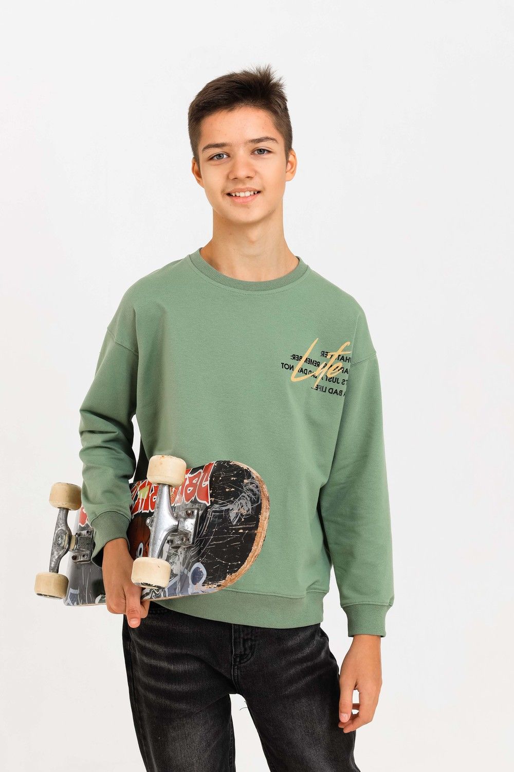 Свитшот 1536 детский - бежевый