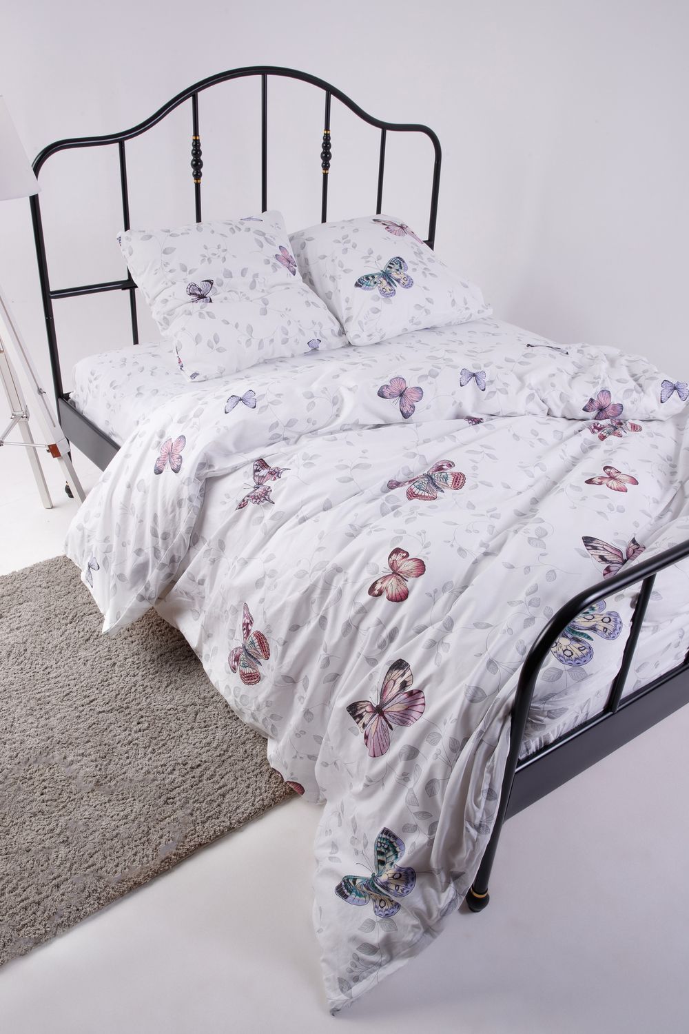 КПБ Альвина поплин 1.5 сп (пододеяльник на молнии)