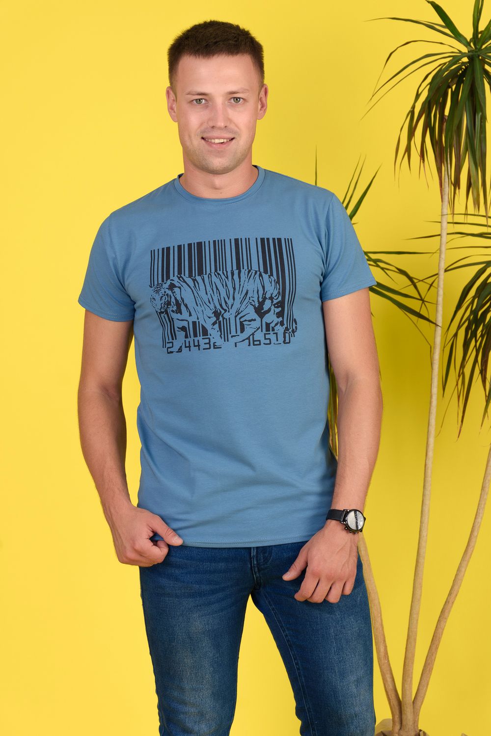 Футболка 24837 - индиго