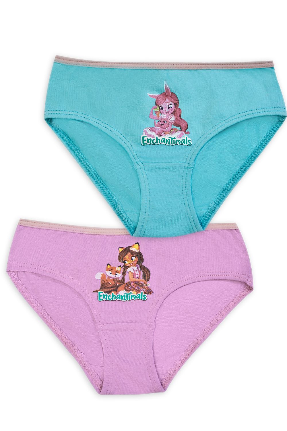Комплект трусов 22483 Enchantimals (2 шт.) - розовый+бирюзовый