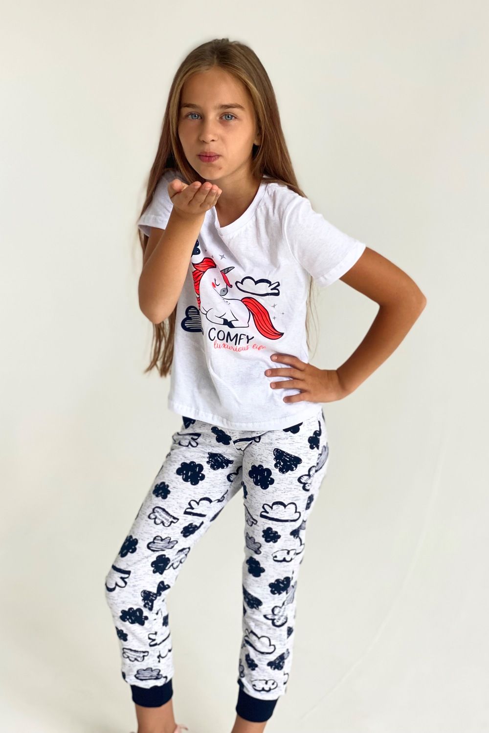 Футболка 5092 детская - белый