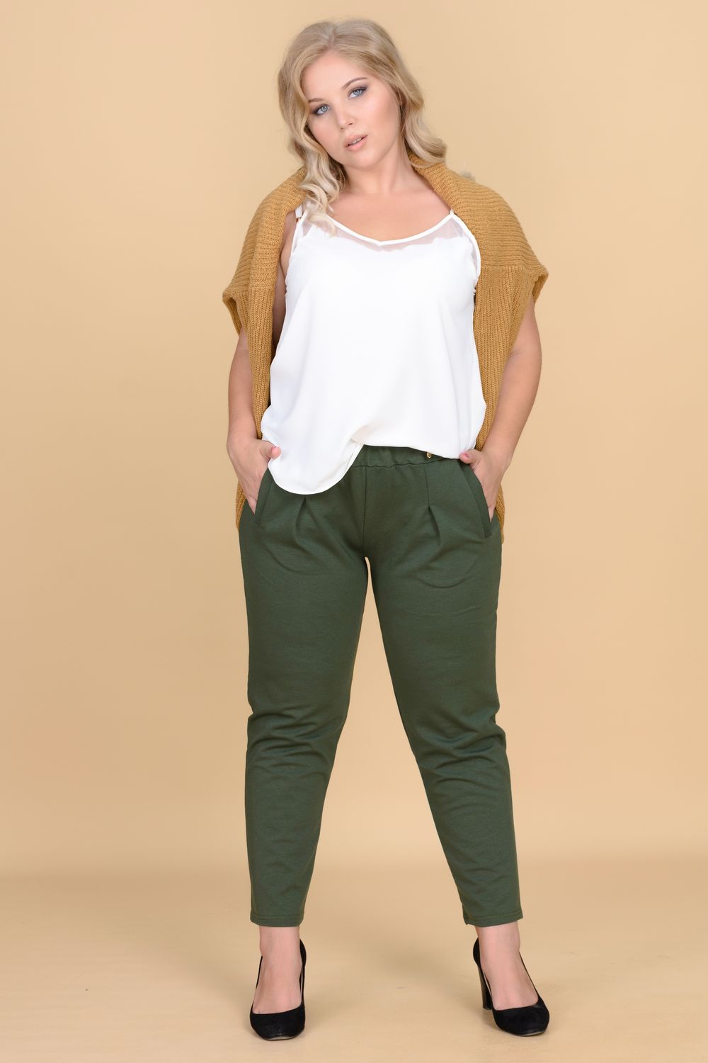 Брюки 4475 - хаки