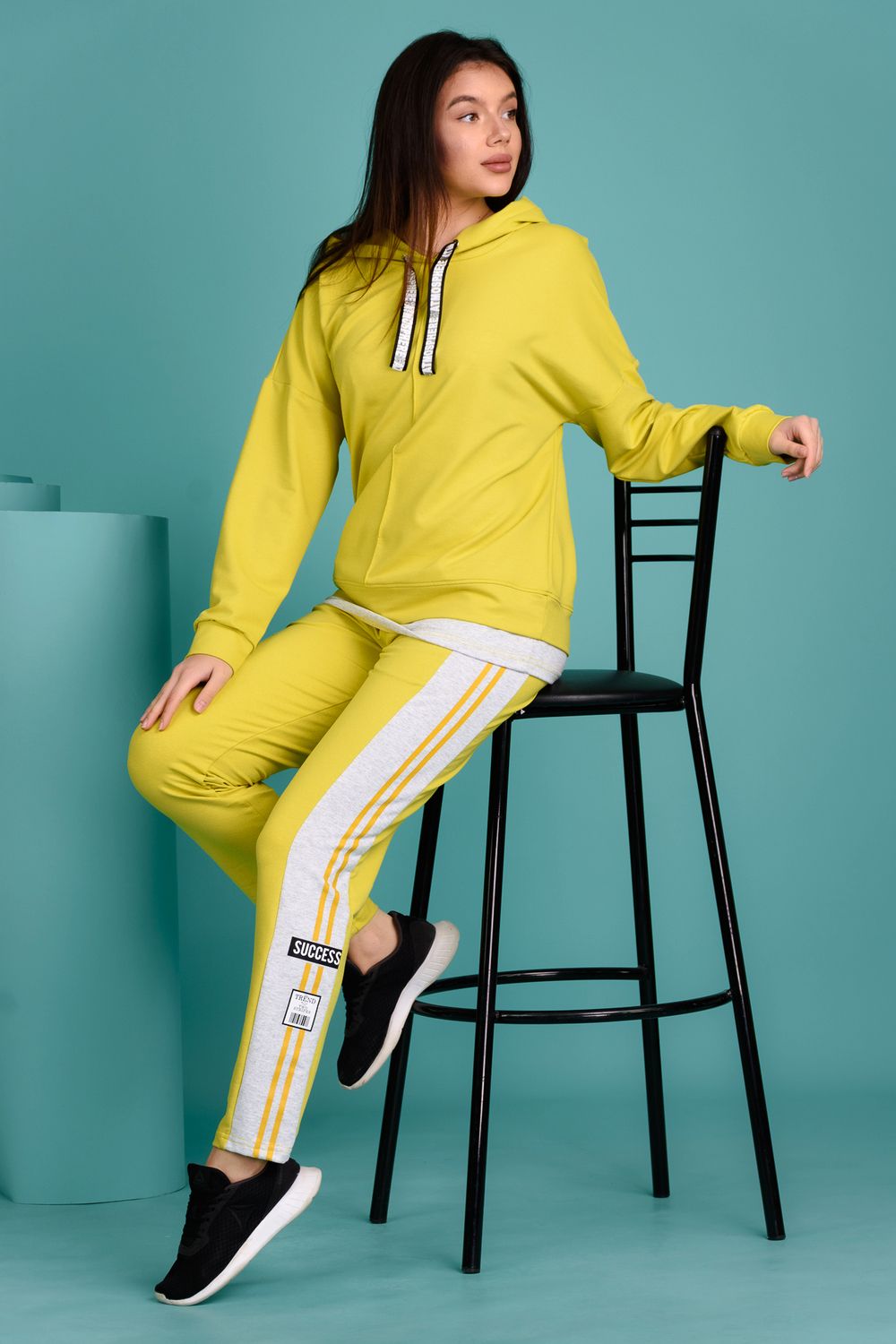 Костюм 8151 - горчичный