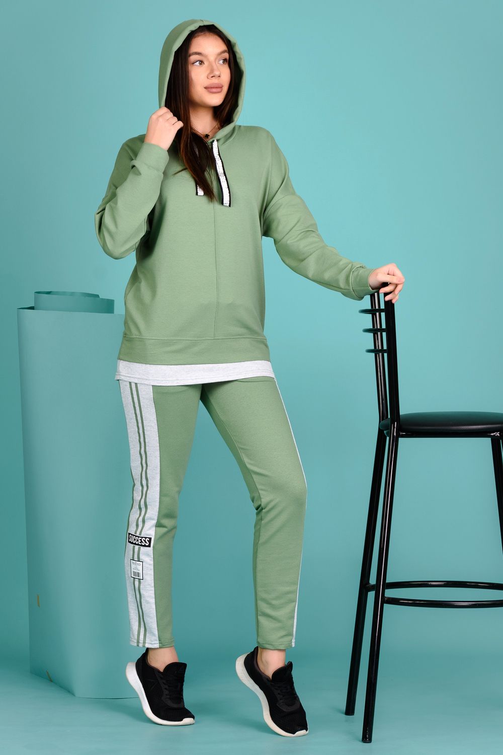 Костюм 8151 - оливковый