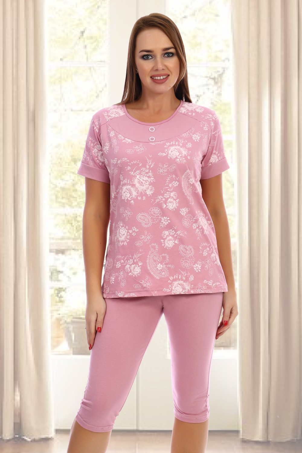 Пижама Тулуза - розовый