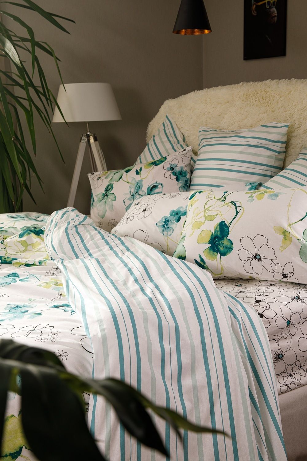 КПБ Мия поплин 1.5 сп (пододеяльник на молнии)