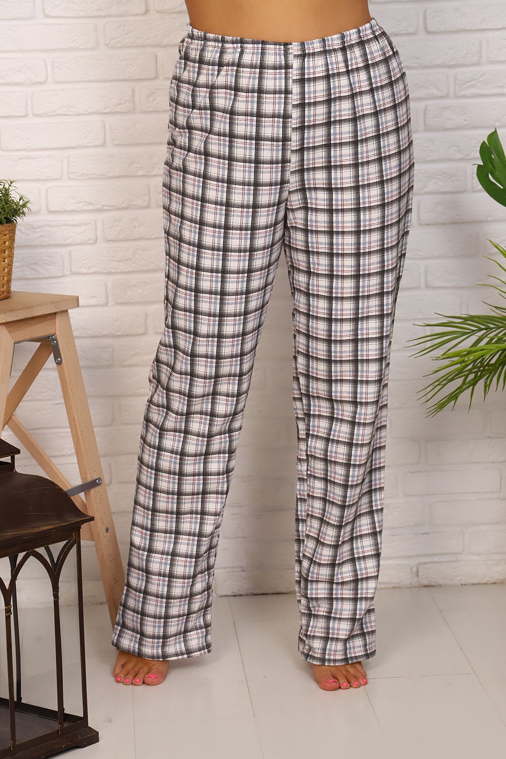 Брюки 19513 - клетка