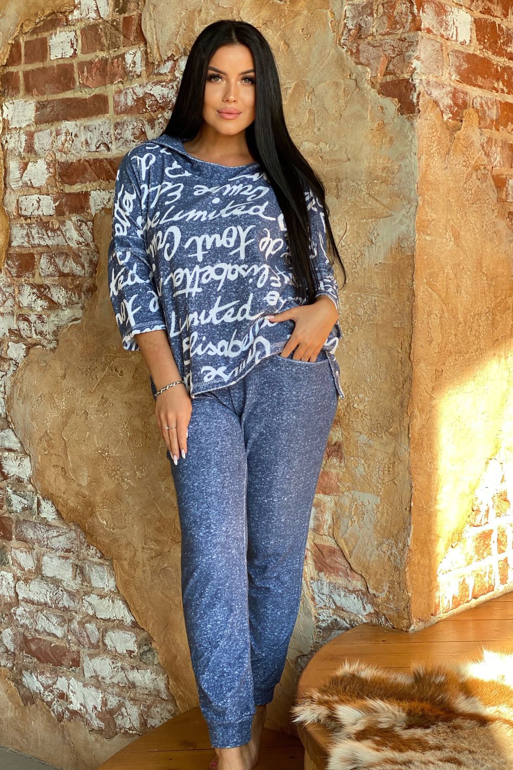 Костюм 9087 - джинс