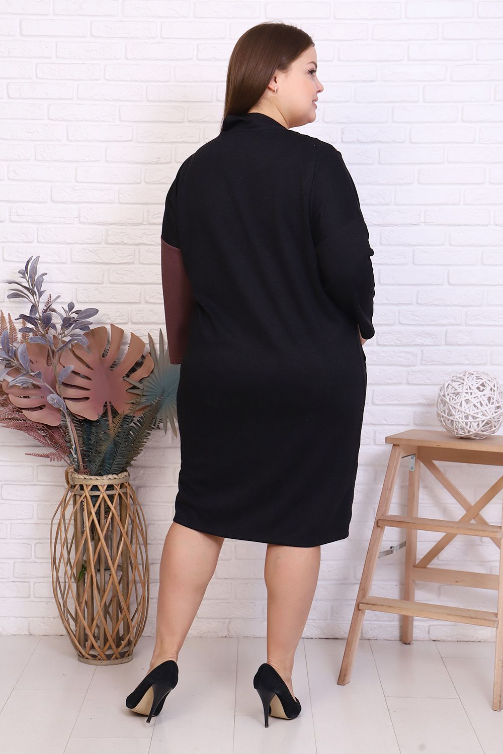 Платье 31559 - коричневый