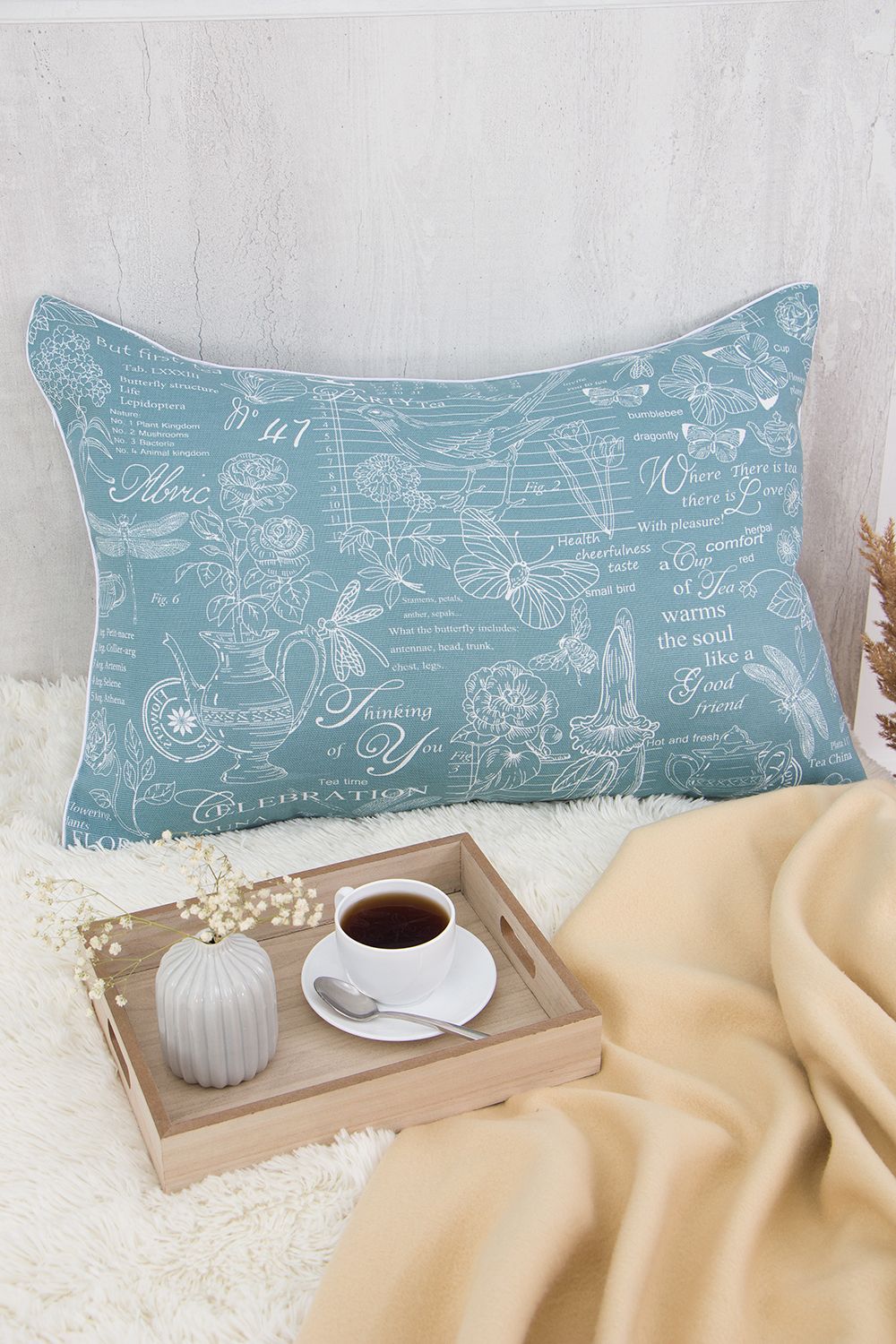 Наволочка Lizzy Home 50013 декоративная - зеленый