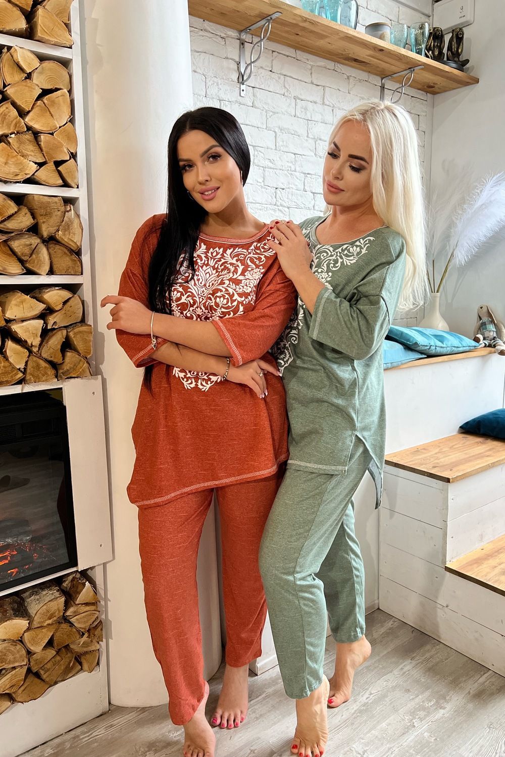 Брюки 8163 - хаки