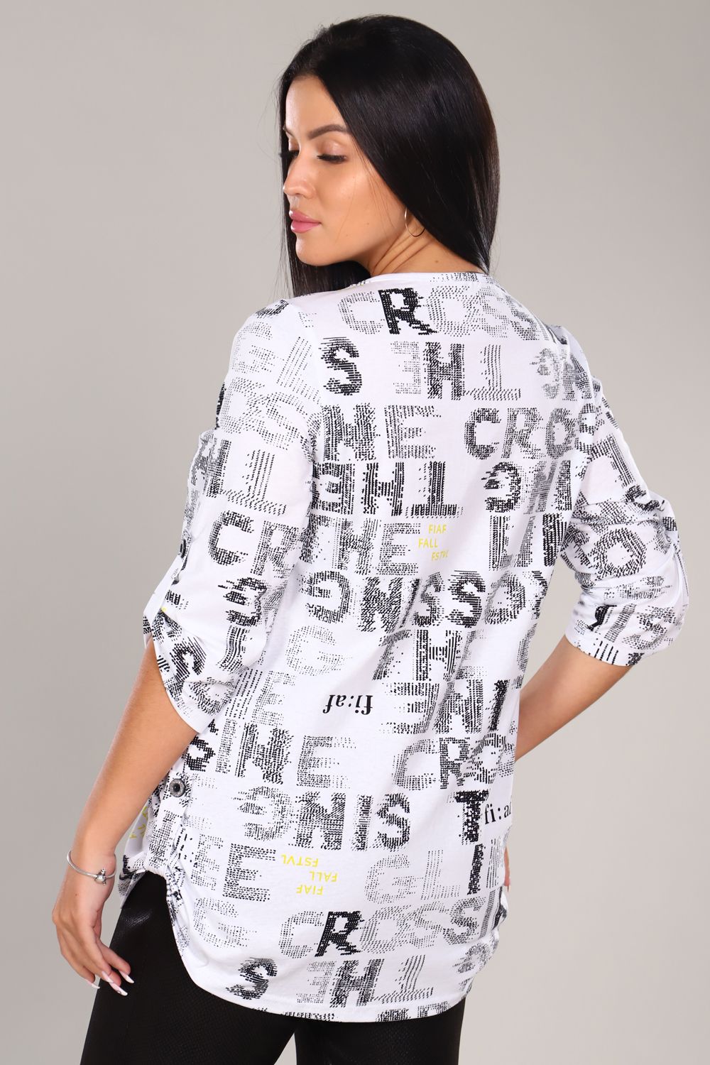 Туника Сара - пиксель на белом