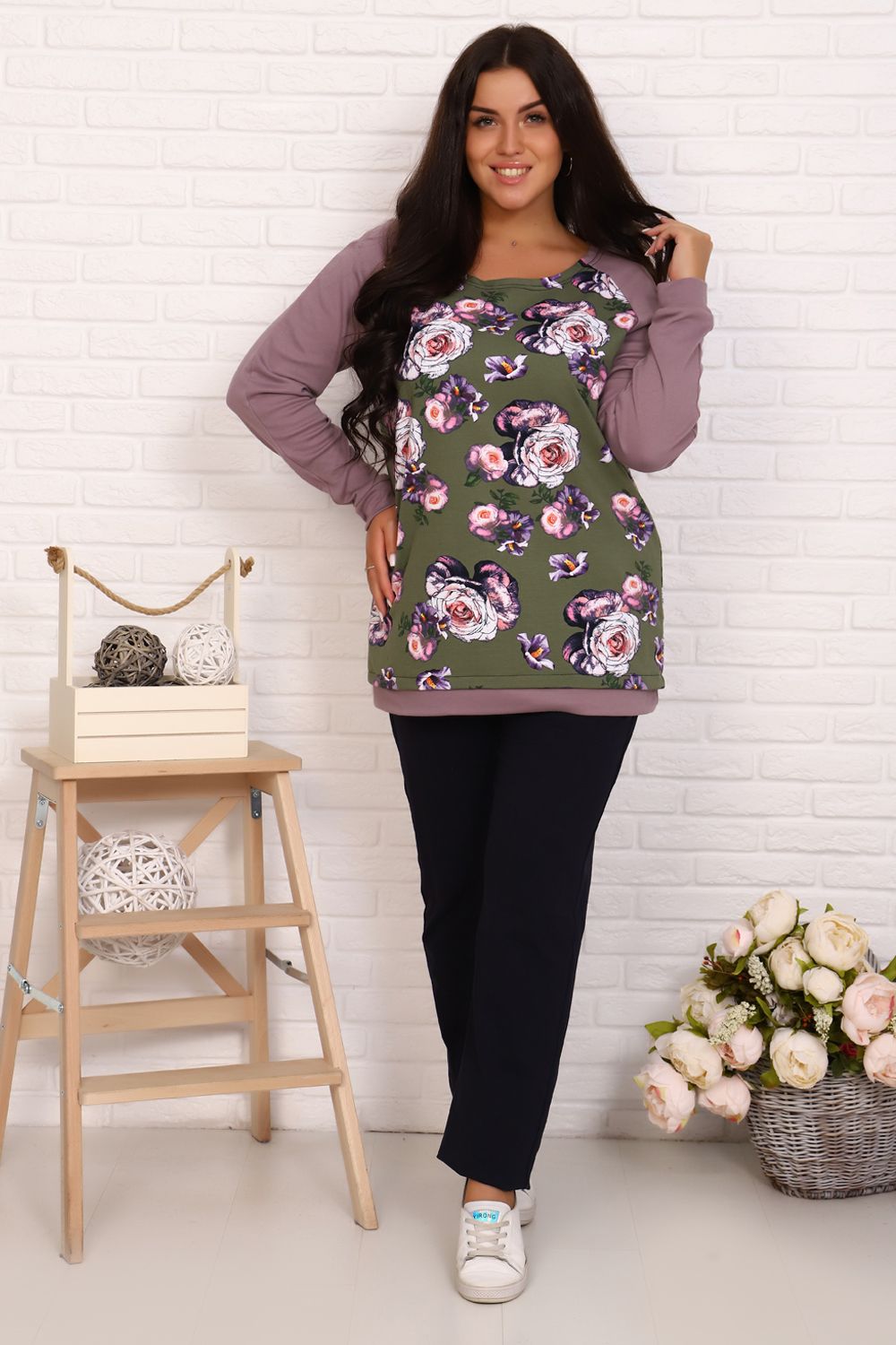 Туника 6733 - зеленый