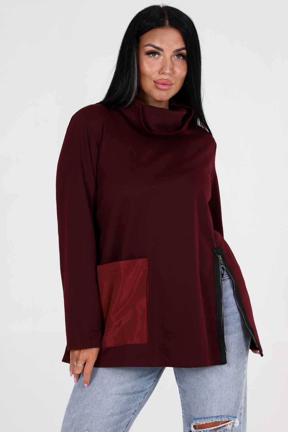 Туника 31582 - бордо